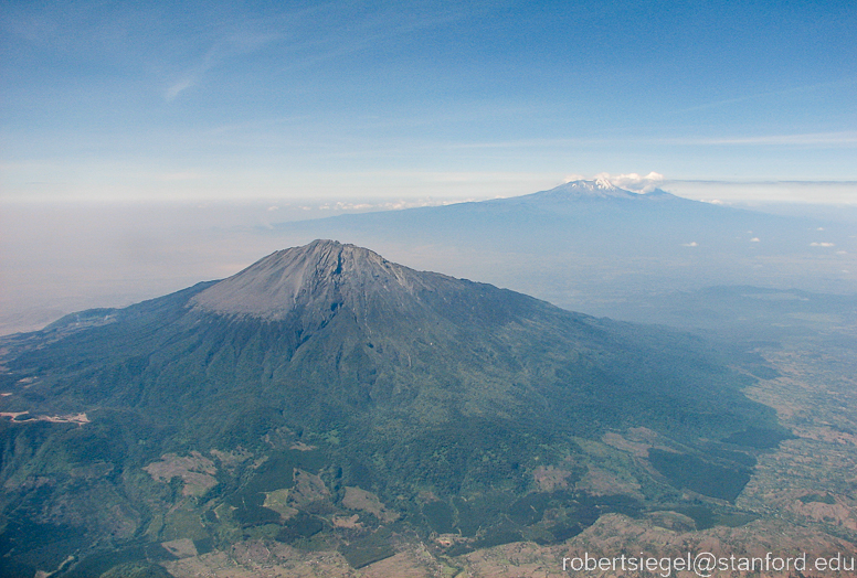 from the plane